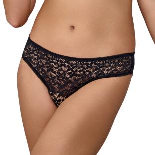 Tanga Schwarz Frau Les Petites Bombes MONA Ansicht 0