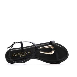 Carmela T Black Women’s Sandals Photo of the Espace des Marques %store% store - view of %key%