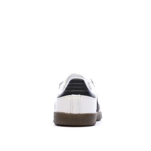 Baskets Blanches Bébé/Junior Adidas Samba OG Cf El I vue 0