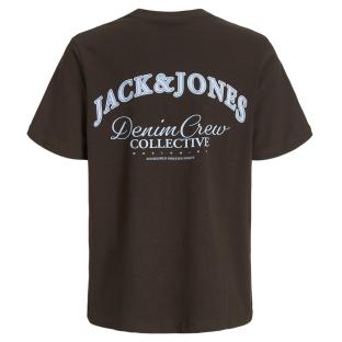 Dunkelbraunes T-Shirt für Jungen von Jack & Jones Brandes Ansicht 0