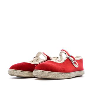 Red Girls’ Slippers by Pare Gabia Maite Photo of the Espace des Marques %store% store - view of %key%