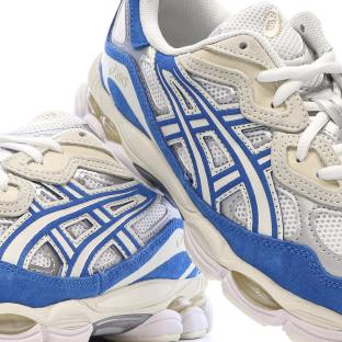 Zapatillas blancas/azules para hombre Asics Gel-nyc ver 0