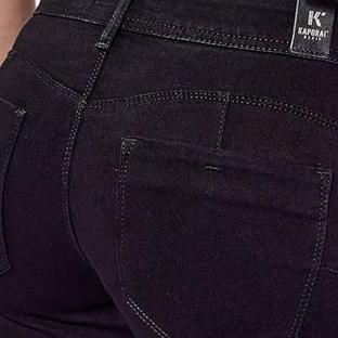 Jean Slim Noir Femme Kaporal LOCKK vue 0