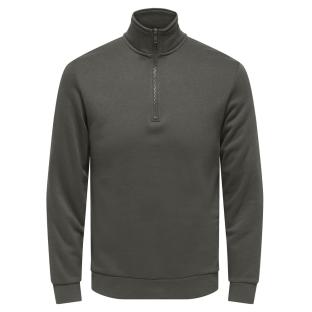 Dunkelgraues Herren-Sweatshirt von Only & Sons Chases Ansicht 0