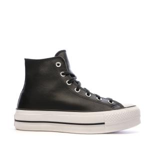 Converse Women's Chuck Taylor All Star Lift Black Sneakers Photo of the Espace des Marques %store% store - view of %key%