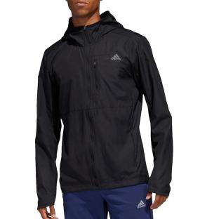 Veste Noire Homme Adidas Own The Run vue 0