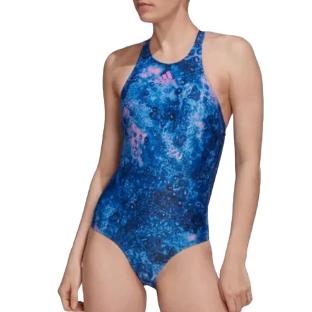 Adidas Melting Salt 1 Piece Badeanzug Blau Damen Ansicht 0