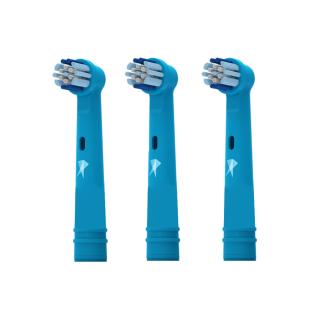x3 Brossettes de Rechange Rotative Prodental Healthy Kids Logan The Shark vue 0
