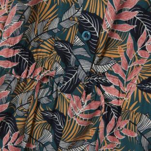 Girl's Name It Vinayafra green/pink floral playsuit Photo of the Espace des Marques %store% store - view of %key%