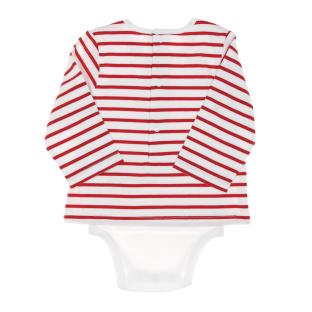 Body Camiseta EOM Vabody Rojo/Blanco Niño ver 0
