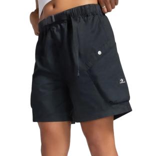 Shorts Schwarz Damen Converse Woven Ansicht 0