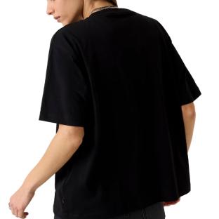 T-Shirt Noir Femme Guess American vue 0