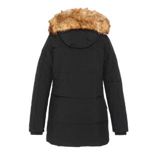 Parka Noir Femme Schott CAMILIA vue 0