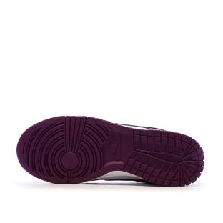 Dunk Low Baskets Blanches/Violettes Homme Nike vue 0