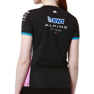 Maillots de Sport Noir Femme Kappa Adoliw Alpine F1 vue 0