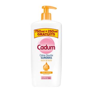 Gel de ducha Cadum con manteca de karité ecológica, 1 l (750 ml + 250 ml de regalo) ver 0