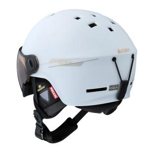 Casque de ski Blanc Mixte Cairn Eclipse Rescue Photochromic vue 0