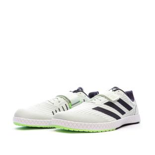 Chaussures d'haltérophilie Verte Pale Homme Adidas The Total vue 0