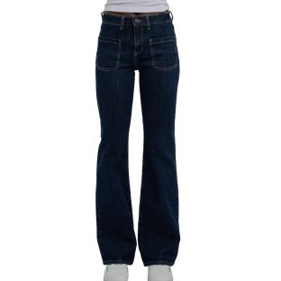 Jean Droit Bleu Femme Teddy Smith Diams vue 0
