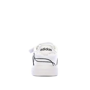 Baskets Blanche/Noir Fille Adidas Grand Court 3.0 Girls vue 0