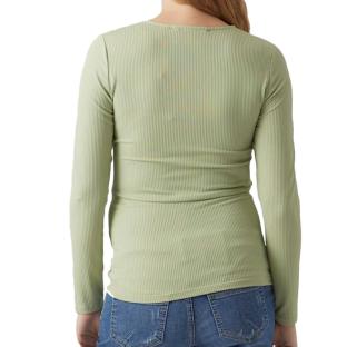 T-Shirt de Grossesse Vert Femme Vero Moda Marternity Fake vue 0