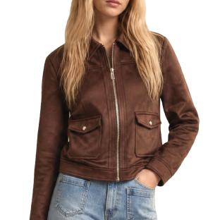 Veste Marron Femme Morgan GLIVA vue 0