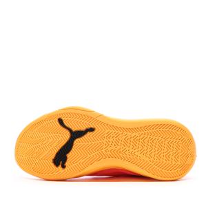 Chaussures de Basketball Rose/Orange Homme Puma Court Pro vue 0