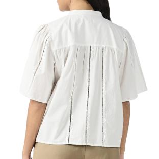 Blouse Blanche Femme YAS 26034470 vue 0