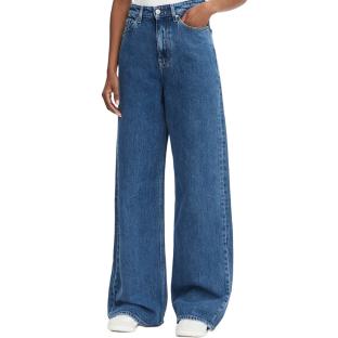 Jean Large Bleu Femme Tommy Hilfiger Claire Wide vue 0