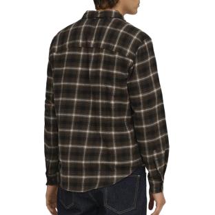 Chemise à carreaux Marron Foncé Homme Jack & Jones Flannel vue 0
