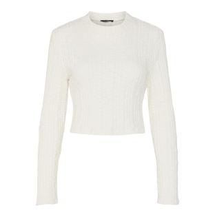 Pieces Luna Camiseta Beige Mujer ver 0