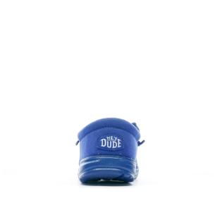Hey Dude Wally Youth Funk Mono Shoes Blue Boy Photo of the Espace des Marques %store% store - view of %key%