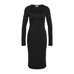 Robe Moulante Noir Femme Noisy May Sqaure Neck vue 0