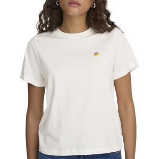 T-Shirt Blanc Femme JDY Citron vue 0
