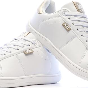 Baskets Blanches/Doré Femme Xti Plata vue 0