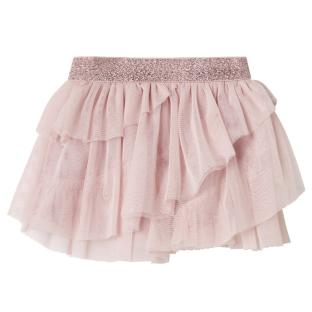 Falda de tul rosa en línea A para niñas Name it Flenora ver 0
