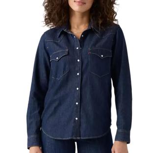 Levi’s The Ultimate Western Women’s Raw Denim Shirt Photo of the Espace des Marques %store% store - view of %key%