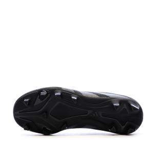 Chaussures de football Noires/Rouges Garçon Adidas Predator vue 0