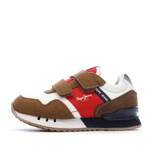 Baskets Marron Garçon Pepe jeans London Life vue 0