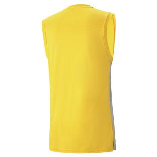 Camiseta de baloncesto amarilla para hombre Puma Basketball Game Jers ver 0