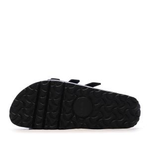 Sandales Noires Femme Birkenstock Arizona Papflex vue 0