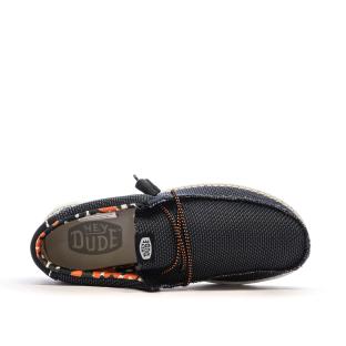 Chaussures Bleu Homme Hey Dude Wally Sox Pine vue 0