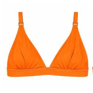 Top de bañador naranja para mujer Grain de Sable Lea ver 0