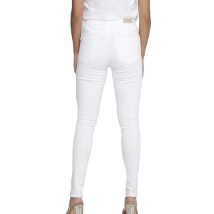 Jean Skinny Blanc Femme Only Emel vue 0