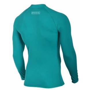 Camiseta de manga larga turquesa azul océano Step Rashvest ver 0