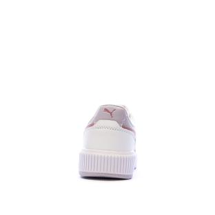 Sneakers Weiß/Pink Mädchen Puma Carina Mia Ansicht 0