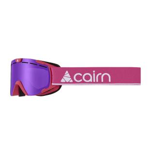 Cairn-Skibrille in Rosa mit violettem Spiegelscheibenglas für Mädchen – Cairn Scoop Spx3 Ansicht 0