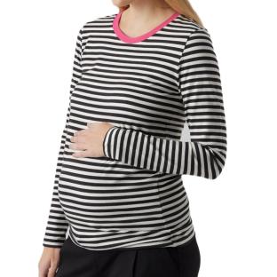 T-Shirt Weiß/Schwarz Frau Mamalicious Gisela Ansicht 0