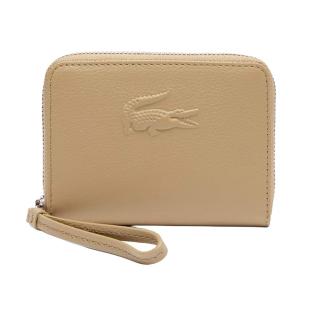 Portefeuille Beige Femme Lacoste Leather vue 0