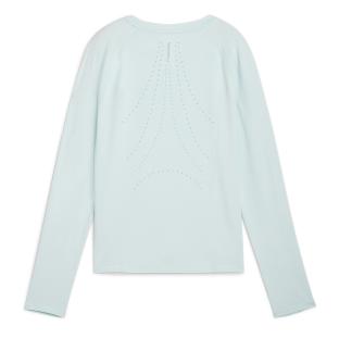 Camiseta de manga larga azul para mujer Puma Run Cloudspun ver 0